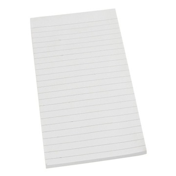 NOTATNIK MAGNETYCZNY NOTES + MAGNES 10x20cm 50kart