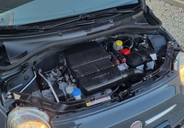 Fiat 500 II Seria 1 1.2 69KM 2011 Fiat 500 SLICZNY 1.2 Benzyna BOGATA WERSJA Oryginal ZADBANY Serwis 2012r G, zdjęcie 9