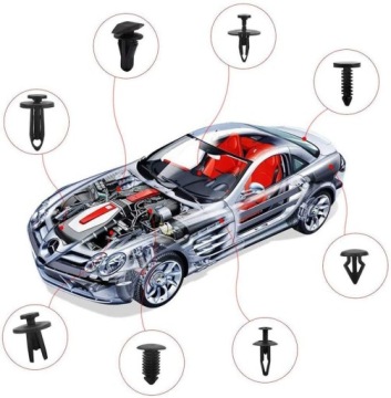 Автомобильные булавки клипсы 425 шт для обивки универсальный + WYJMAK
