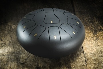 Handpan Hangdrum Tongue Drum Black 11 звуков