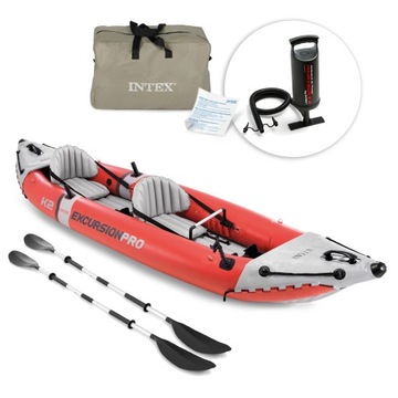 Двухместная каяк Intex Excursion Pro