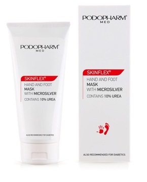 PODOPHARM Maska do dłoni i stóp z mikrosrebrem 70g