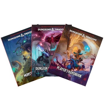 DND 2024 - PLAYER'S HANDBOOK + DUNGEON MASTER'S GUIDE + MONSTER MANUAL