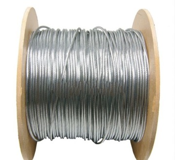 Трос заборный из оцинкованной стали, 1,5мм х 1000м, Kerbl