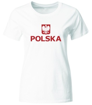 KOSZULKA KIBICA REPREZENTACJI POLSKI DAMSKA R. M