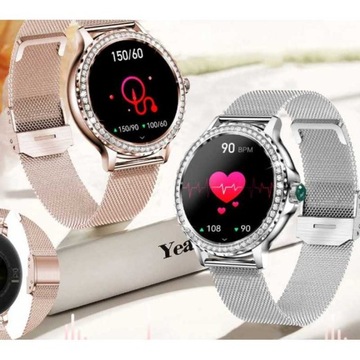 ЖЕНСКИЕ СМАРТ-ЧАСЫ Часы ОТВЕТ НА ЗВОНКИ PL ЭКГ PULS SMS SMART WATCH P