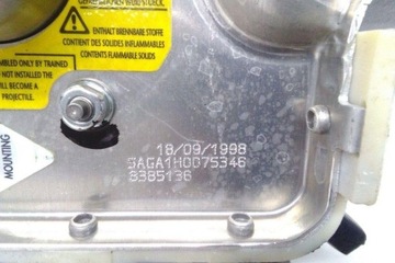 AIRBAG ŘIDIČE FIAT ULISEE (220_) 14766640ZL 0.0L DIESEL 66KW 1995