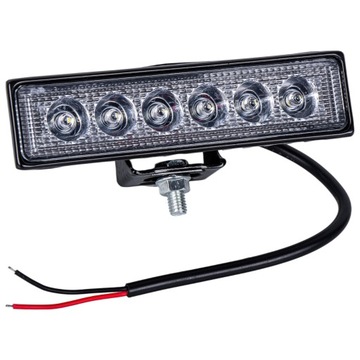 СВЕТОДИОДНЫЕ 72ВТ ГАЛОГЕННЫЕ ПОИСКОВЫЕ РАБОЧИЕ ЛАМПЫ 12В 24В 4x16ВТ ПРЯМОУГОЛЬНЫЕ