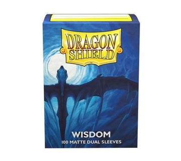 Protektory MATOWE Dual karty Dragon 100 szt Wisdom