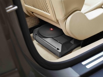 Автомобильный сабвуфер JBL BassPro SL2 Active с пультом дистанционного управления под сиденьем
