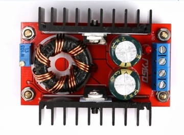 Повышающий преобразователь постоянного тока STEP UP 150 Вт, 12–35 В