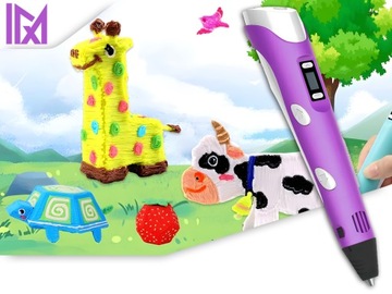 3D-ручка для детей, 3D-принтер Magic, 3D-ручка со сменными стержнями 160 метров