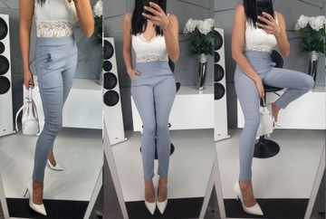 Длинные, гладкие, эластичные брюки РАЗНЫЕ ЦВЕТА 95% ХЛОПОК XL_42.