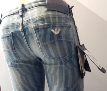 ARMANI spodnie damskie jeans skinny fit nowe 34/S