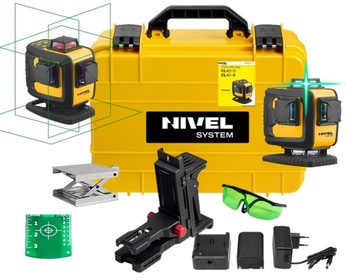 NIVEL SYSTEM CL4D-G 4X360 LASER KRZYŻOWY NIWELATOR