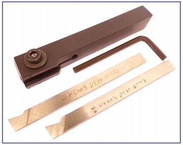 СТАЛЬНОЙ ДЕРЖАТЕЛЬ БЛОК 20мм 20x16 + 2 СТАЛЬНЫХ ПОВОРОТНЫХ НОЖЕЙ ДЛЯ РЕЗКИ