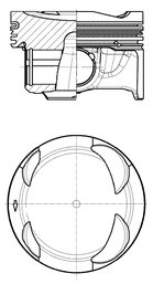 KOLBENSCHMIDT 41108600 PÍST