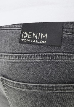 TOM TAILOR jasne Szare Jeansy Męskie SLIM 31/32