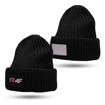 CZAPKA ZIMOWA DZIECIĘCA 4F BEANIE JESIENNA CIEPŁA Z22-JCAD004