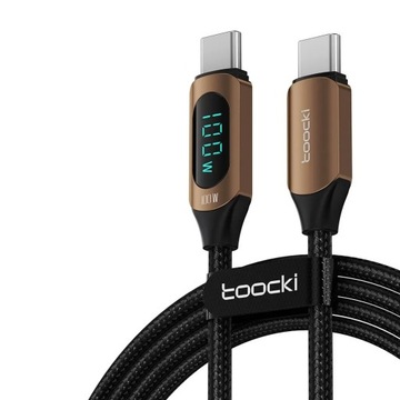 Kabel do ładowania telefonu komórkowego z czarnym oplotem
