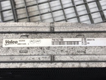 INTERCOOLER PEUGEOT 308 SW II 9675627980 1.6 99KM 14-21