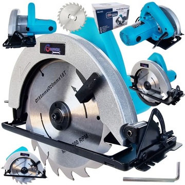 PILARKA PIŁA TARCZOWA RĘCZNA DO DREWNA 1650W 185mm