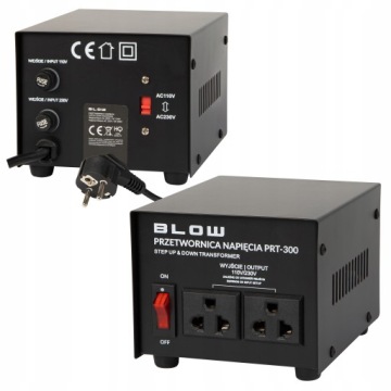 Měnič Napětí Napětí Transformátor Zdroj 110V 230V Usa Japonsko 300W
