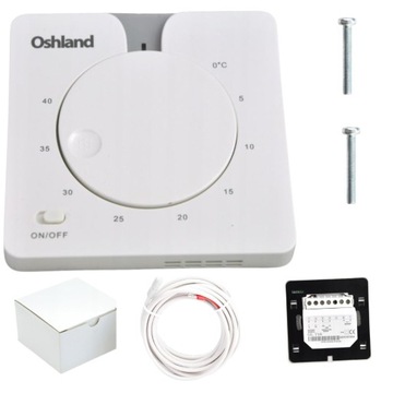 TERMOSTAT POKOJOWY DO OGRZEWANIA PODŁOGOWEGO MATY FOLIE GRZEWCZE 16A 3600W