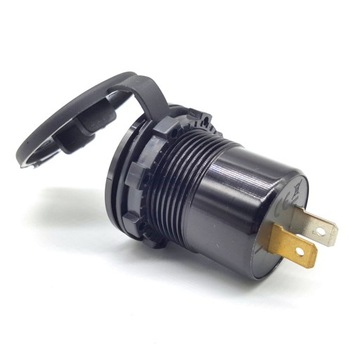 ЗАРЯДНОЕ УСТРОЙСТВО БЛОК ПИТАНИЯ 2x USB QC3.0 ВОЛЬТМЕТР 3А 24В
