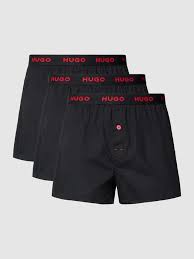 HUGO BOSS ORYGINALNE BOKSERKI 3-PACK XL