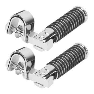 Пара мотоциклетных подножек с зажимом для ног на 1 шт.