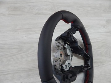 Руль Ford Mondeo Mk5 S-Max II Galaxy, новая кожа, спорт, красная нить