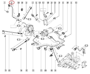 CZUJNIK TEMERATURY SPALIN 1.5 DCI DUSTER DOKKER OE