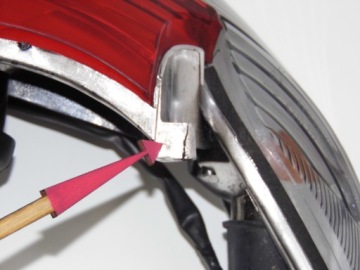 HONDA CBF 1000 SC58 ЗАДНИЙ ФОНАРЬ ОРИГИНАЛ