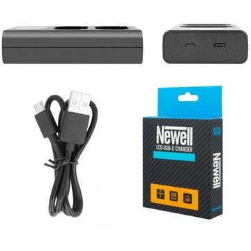 ЗАРЯДНОЕ УСТРОЙСТВО USB NEWELL С ДВОЙНЫМ ЖК-дисплеем ДЛЯ NIKON EN-EL14