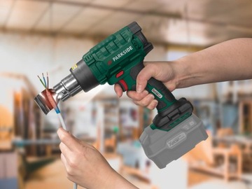 PARKSIDE аккумуляторная тепловая пушка, чемодан + НАБОР