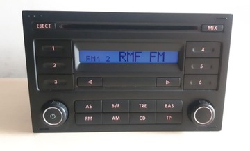 РАДИО CD RCD 200 VW PASSAT B5 FL GOLF IV SHARAN BORA POLO 9N FOX T5 + КОД