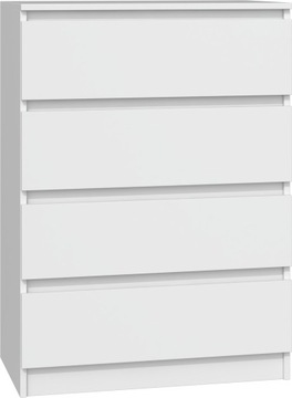 БОЛЬШОЙ КОМОД С 4 ЯЩИКАМИ MALWA ШКАФ M4 БЕЛЫЙ