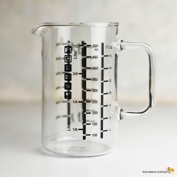 СТЕКЛЯННЫЙ КУВШИН ДЛЯ варки МЕРКОЙ 0,5 Л.