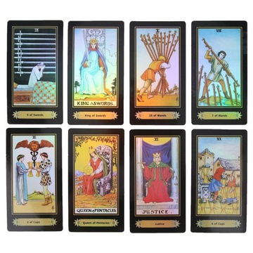 78 SZT WAITE TAROT DECK VINTAGE ZESTAW