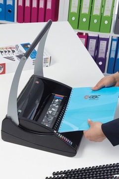 Профессиональная переплетная машина формата А5/А4 черного цвета