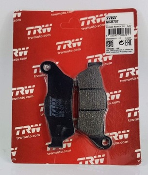 ТОРМОЗНЫЕ КОЛОДКИ TRW MCB707