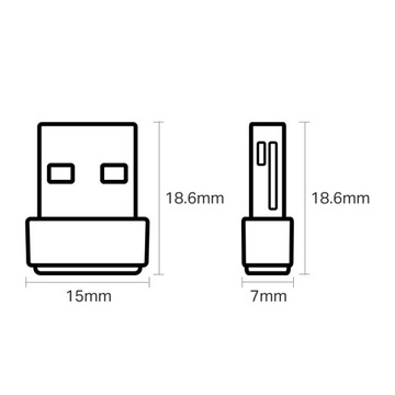 Сетевая карта TP-LINK Archer T2U USB Nano AC600