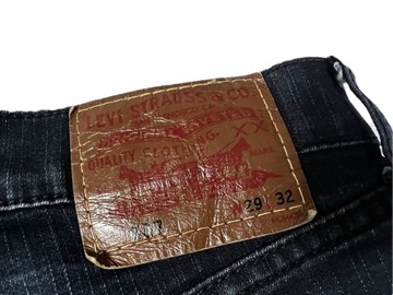 LEVIS 507 JEANSY SPODNIE ROZMIAR W29 L32