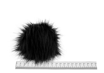 ПОМПОН ДЛЯ ШАПКИ ИЗ МЕХА ЛИСЫ 9СМ ПРОИЗВОДИТЕЛЬ PL