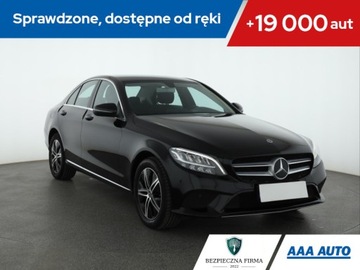 Mercedes Klasa C W205 Limuzyna Facelifting 1.6 C160 129KM 2019 Mercedes C C 160, Salon Polska, Automat, Navi