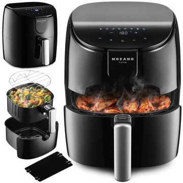 ФРИТЮРНИЦА АЭРОФРИТУНКА 1500 ВТ МОЩНЫЙ СЕПАРАТОР 4 Л