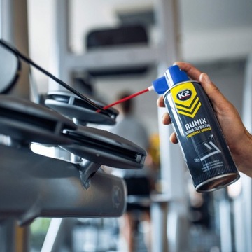 K2 СИЛИКОНОВАЯ СМАЗКА ДЛЯ БЕГОВОЙ ДОРОЖКИ RUNIX 400мл СПРЕЙ