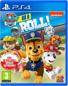 Psi Patrol Rusza Do Akcji Paw Patrol On a Roll! PL Dubbing PS4
