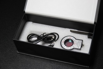 PREMIUM Wykrywacz Lokalizatorów Podsłuchów GPS GSM Detektor Kamer 7 Trybów